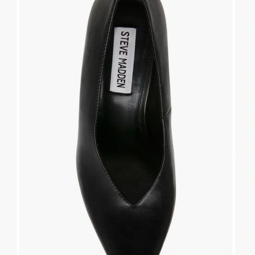 Steve Madden Sedona Pointed Toe Pump | Black Heels size 10 - Picture 7 of 13